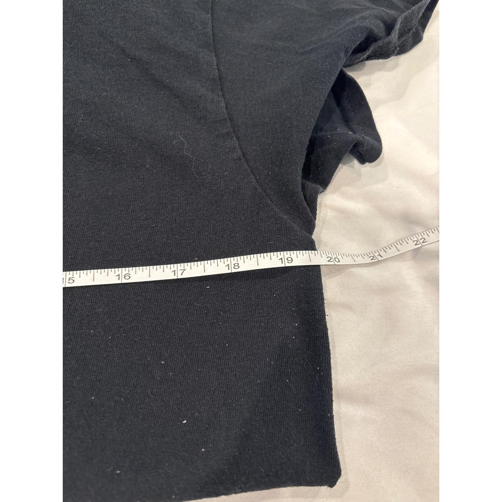 Playboy Spiderweb Bunny Logo Graphic T-Shirt Black Short Sleeve Mens Medium - Picture 2 of 3